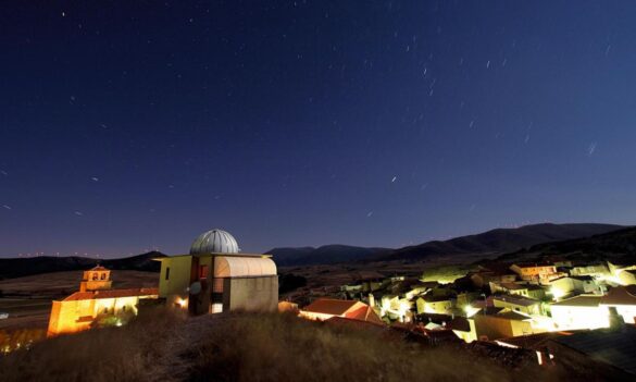 Imagen del observatorio astronómico de Borobia, Soria