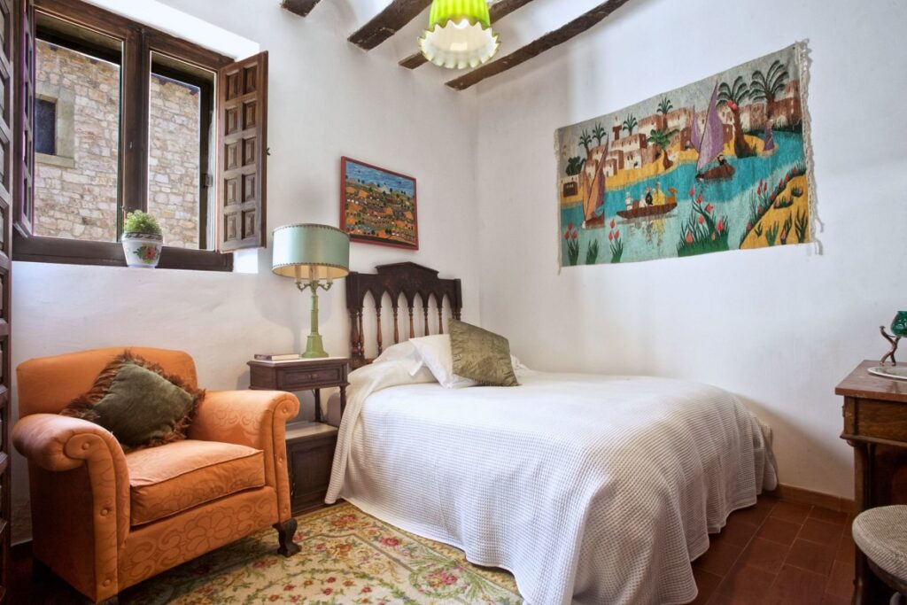Imagen de una habitación de La Casa Palaciega El Cuartel en Medinaceli, Soria