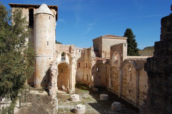 Imagen del monasterio de San Pedro de Arlanza, Burgos