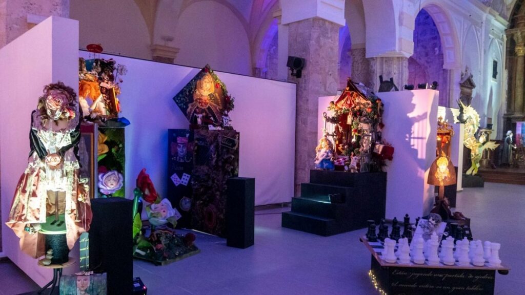 Espacio dedicado a Caperucita Roja en el Museo de los cuentos y la ciencia, en Paredes de Nava, Palencia