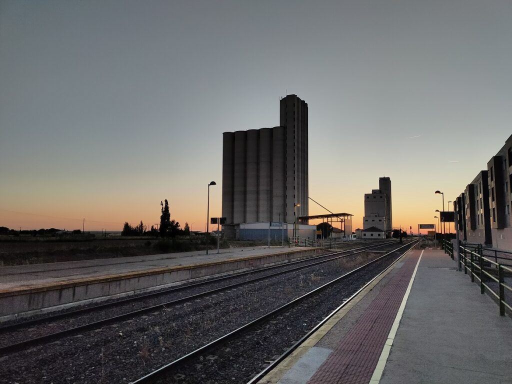 Imagen del silo de Peñaranda de Bracamonte, Salamanca