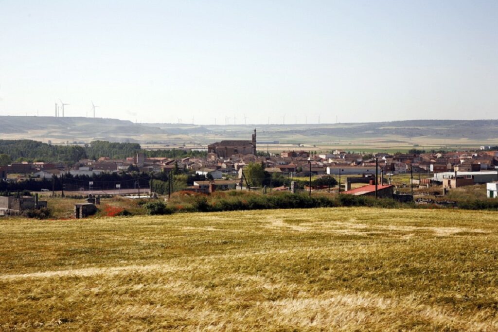 Vista general de Torquemada, Palencia