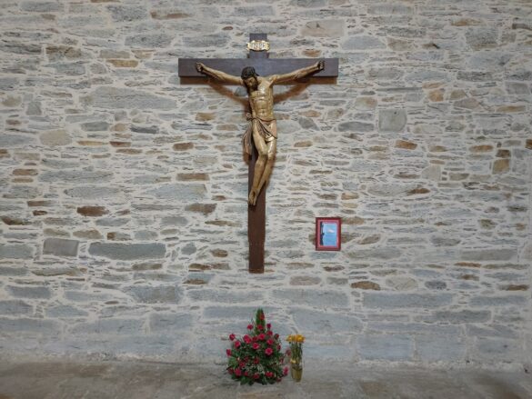 Cristo de la Misericordia, en la Colegiata de Villafranca del Bierzo, León
