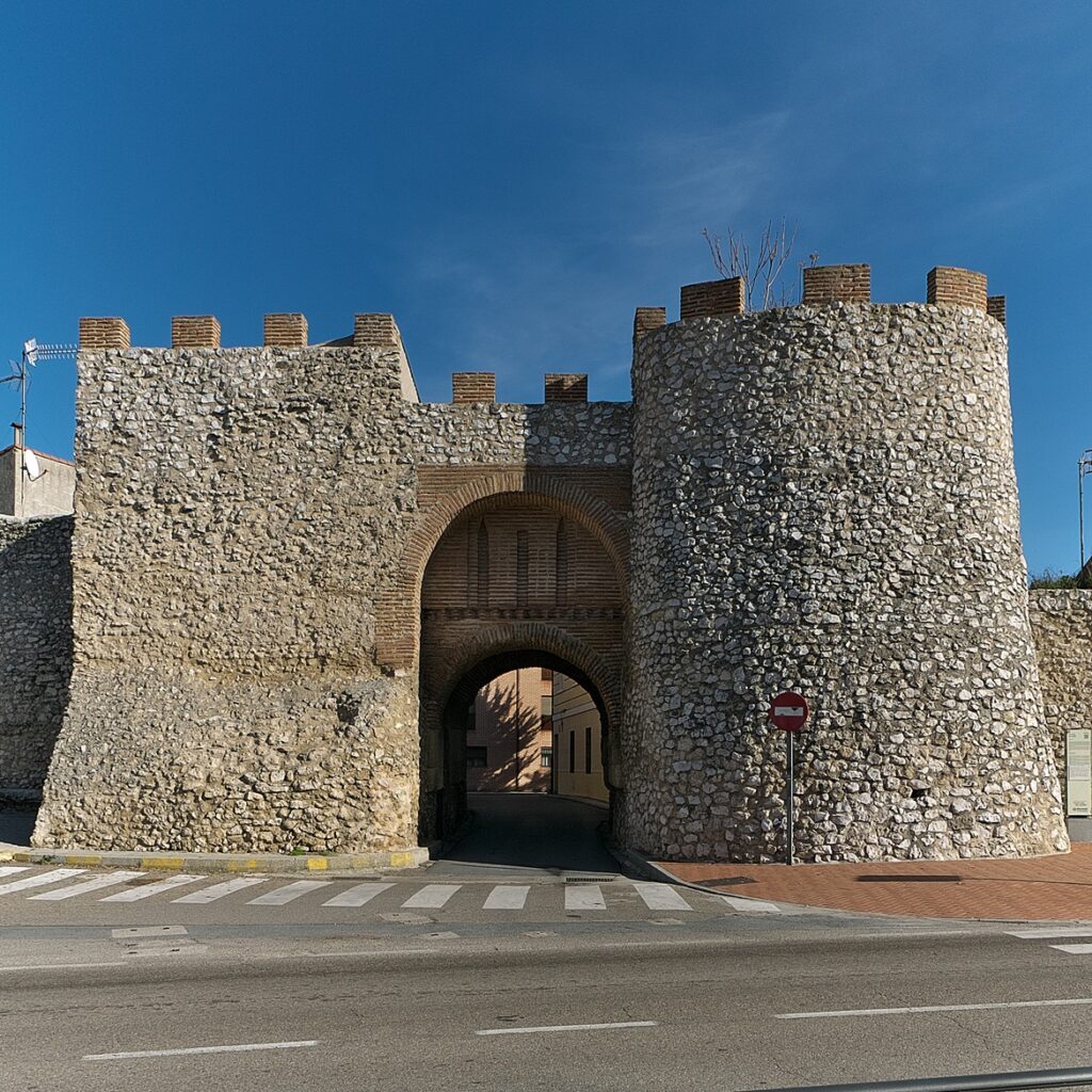 Una de las puertas de la muralla de Olmedo