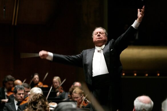 El director de orquesta burgalés, Rafael Frühbeck de Burgos