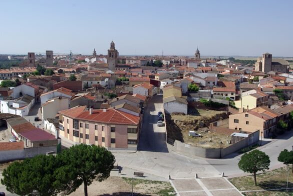 Vista general de Arévalo, Ávila