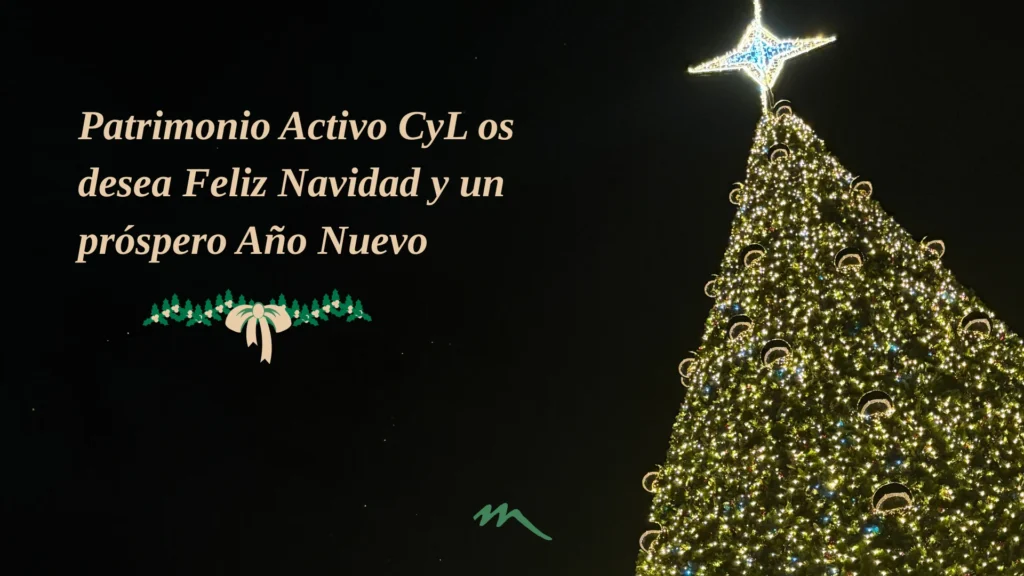 Patrimonio Activo CyL os desea Feliz Navidad
