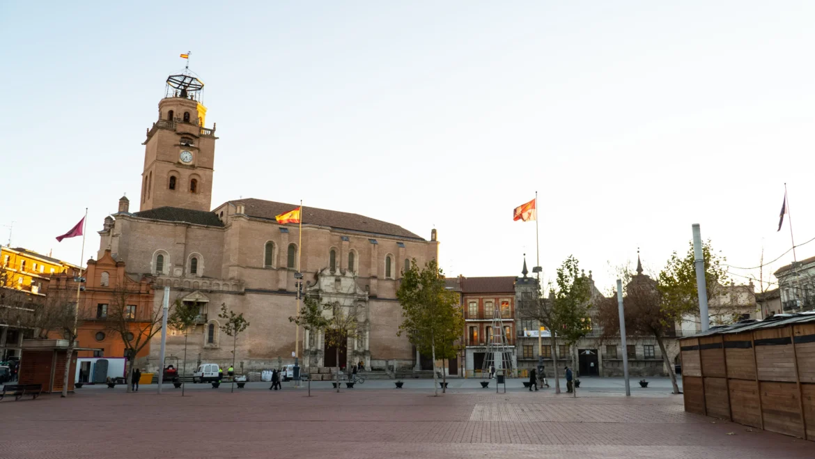 Plaza mayor más grande de España en Medina del Campo (Valladolid)