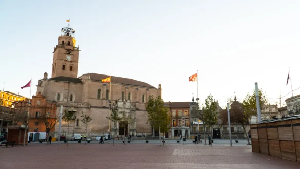 Plaza mayor más grande de España en Medina del Campo (Valladolid)