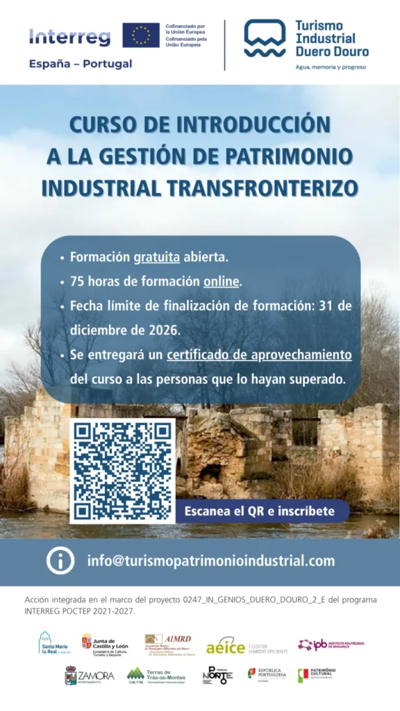 Curso de introducción a la Gestión de Patrimonio Industrial Transfronterizo