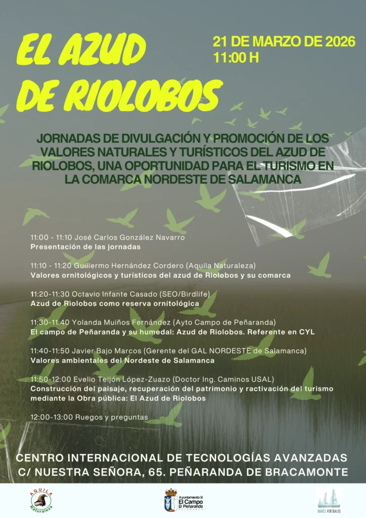 Jornadas de divulgación y promoción del Azud de Riolobos