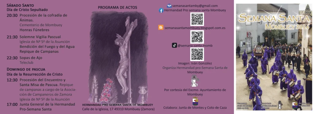 Programación Semana Santa Mombuey 2026