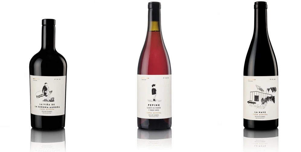 Vino Casa Aurora en una cata en el III Salón del Vino en Ávila