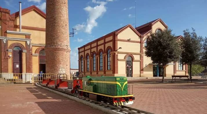 Museo del Ferrocarril en Venta de Baños (Palencia)