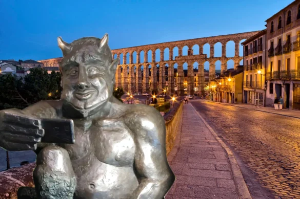 La leyenda del diablo del acueducto de Segovia