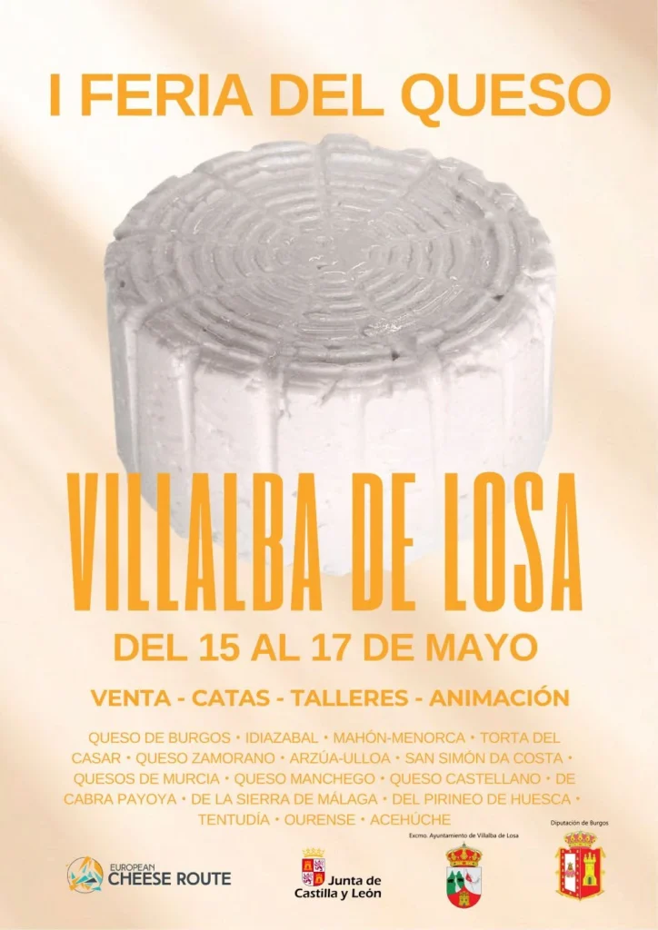 I Feria del queso en Villalba de Losa (Burgos)