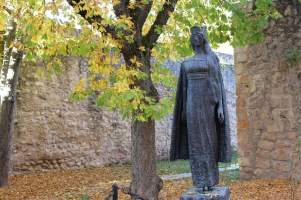 Princesa de Noruega en Covarrubias (Burgos)
