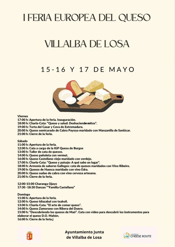 I Feria del queso. Programa