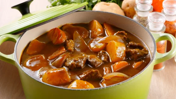 Patatas con pata: receta zamorana